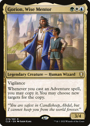 Commander Legends: Battle for Baldur's Gate 276 Gorion, Wise Mentor