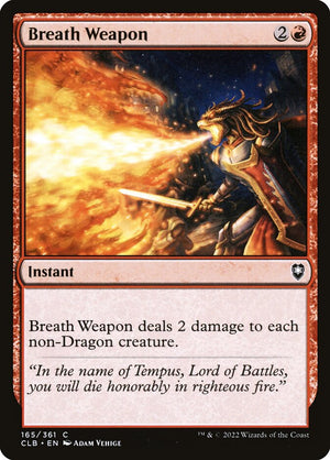 Commander Legends: Battle for Baldur's Gate 165 Breath Weapon