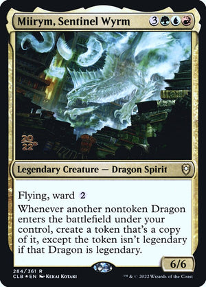 Battle for Baldur's Gate Promos 284S Miirym, Sentinel Wyrm