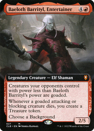 Commander Legends: Battle for Baldur's Gate 627 Baeloth Barrityl, Entertainer