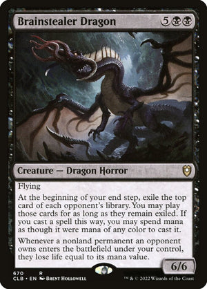 Commander Legends: Battle for Baldur's Gate 670 Brainstealer Dragon