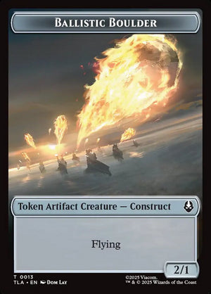 Avatar: The Last Airbender Tokens 013 Ballistic Boulder
