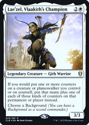 Battle for Baldur's Gate Promos 029S Lae'zel, Vlaakith's Champion