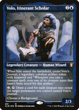 Commander Legends: Battle for Baldur's Gate 491 Volo, Itinerant Scholar