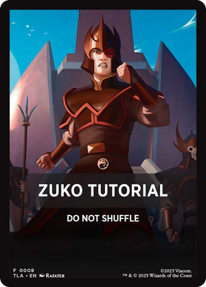 Avatar: The Last Airbender Beginner Box Front Cards 008 Zuko Tutorial