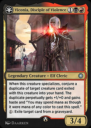 Alchemy Horizons: Baldur's Gate 011R Viconia, Disciple of Violence