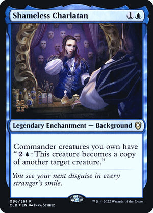 Battle for Baldur's Gate Promos 096S Shameless Charlatan