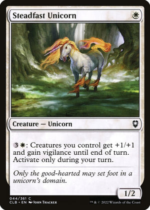 Commander Legends: Battle for Baldur's Gate 044 Steadfast Unicorn