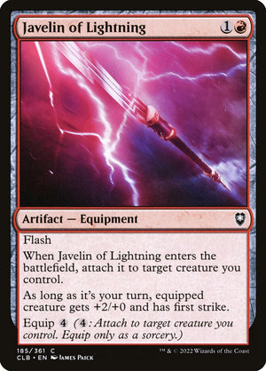 Commander Legends: Battle for Baldur's Gate 185 Javelin of Lightning