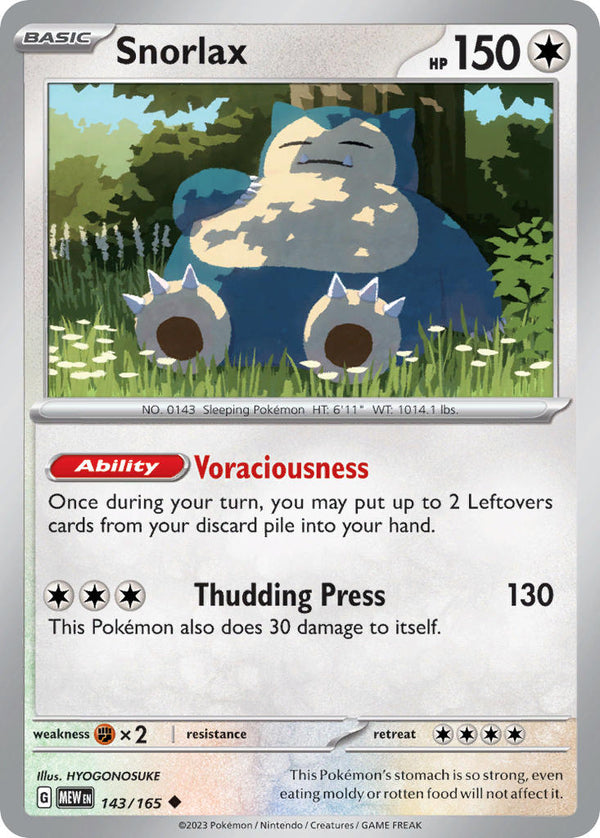 151 143 Snorlax