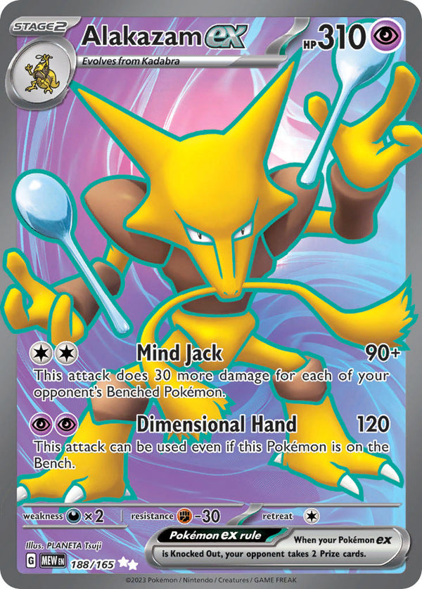 151 188 Alakazam ex