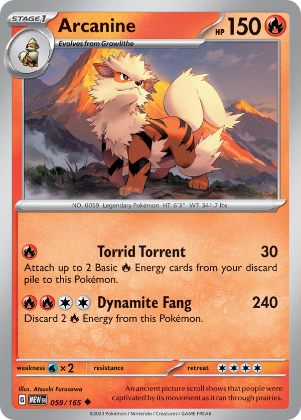 151 059 Arcanine