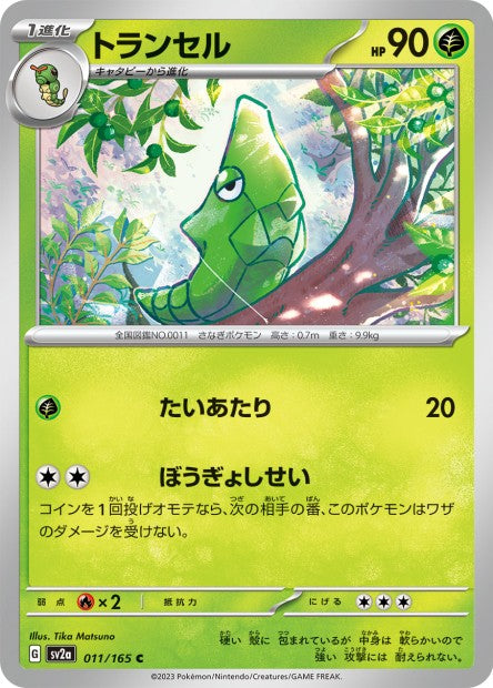 151 Japanese 11 Metapod