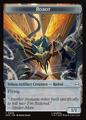 Marvel's Spider-Man Tokens 006 Robot