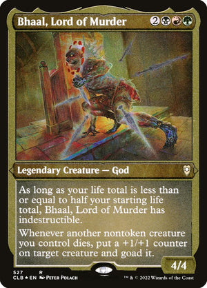 Commander Legends: Battle for Baldur's Gate 527 Bhaal, Lord of Murder