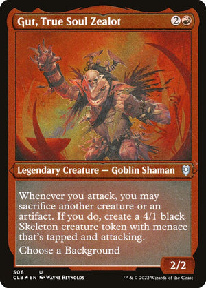 Commander Legends: Battle for Baldur's Gate 506 Gut, True Soul Zealot