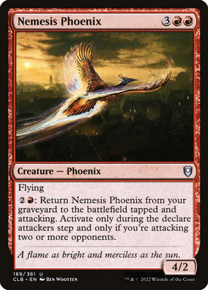 Commander Legends: Battle for Baldur's Gate 189 Nemesis Phoenix