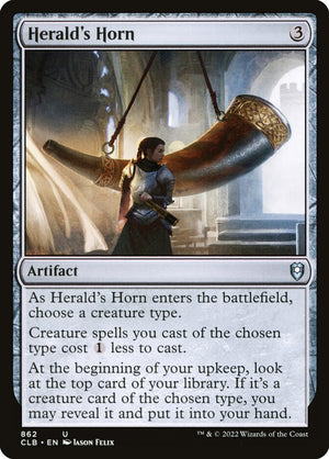 Commander Legends: Battle for Baldur's Gate 862 Herald's Horn