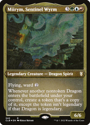 Commander Legends: Battle for Baldur's Gate 542 Miirym, Sentinel Wyrm