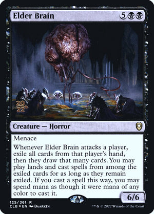 Battle for Baldur's Gate Promos 125S Elder Brain