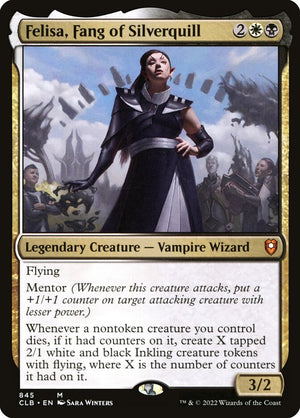 Commander Legends: Battle for Baldur's Gate 845 Felisa, Fang of Silverquill
