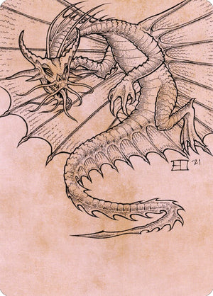 Battle for Baldur's Gate Art Series 044 Ancient Gold Dragon // Ancient Gold Dragon