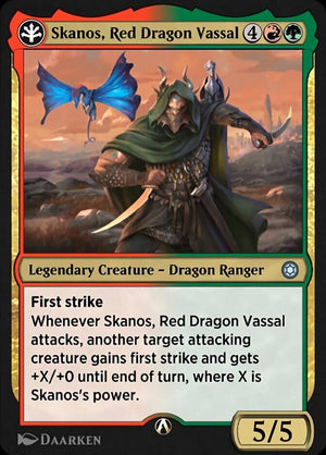 Alchemy Horizons: Baldur's Gate 018R Skanos, Red Dragon Vassal
