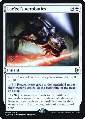 Battle for Baldur's Gate Promos 030S Lae'zel's Acrobatics