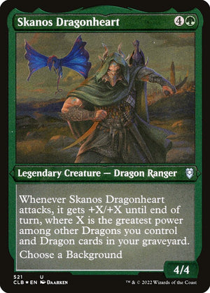 Commander Legends: Battle for Baldur's Gate 521 Skanos Dragonheart