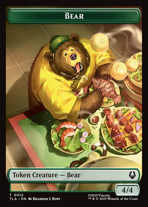 Avatar: The Last Airbender Tokens 012 Bear