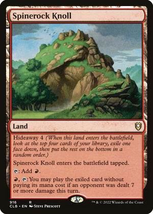 Commander Legends: Battle for Baldur's Gate 916 Spinerock Knoll