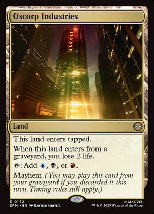 Marvel's Spider-Man 182 Oscorp Industries
