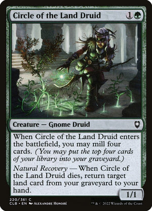 Commander Legends: Battle for Baldur's Gate 220 Circle of the Land Druid