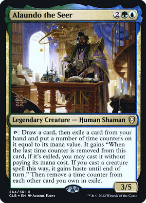 Battle for Baldur's Gate Promos 264S Alaundo the Seer