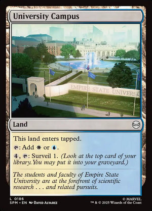 Marvel's Spider-Man 186 University Campus
