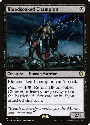 Commander Legends: Battle for Baldur's Gate 740 Bloodsoaked Champion