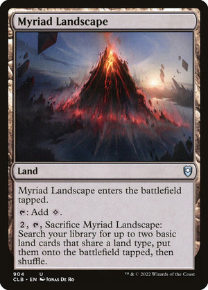 Commander Legends: Battle for Baldur's Gate 904 Myriad Landscape