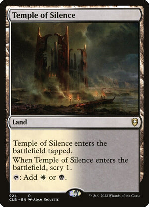 Commander Legends: Battle for Baldur's Gate 924 Temple of Silence
