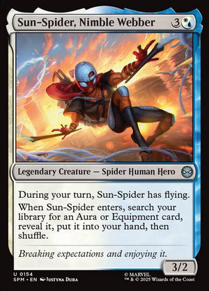 Marvel's Spider-Man 154 Sun-Spider, Nimble Webber
