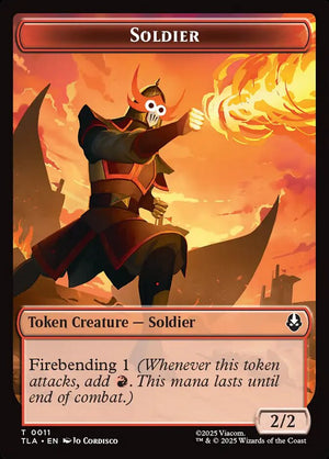 Avatar: The Last Airbender Tokens 011 Soldier