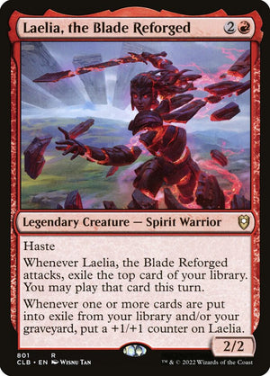 Commander Legends: Battle for Baldur's Gate 801 Laelia, the Blade Reforged