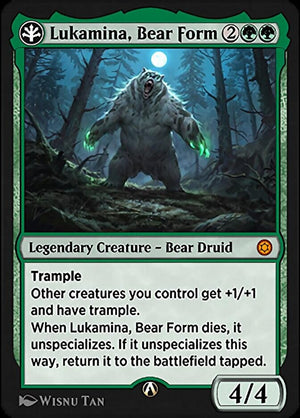 Alchemy Horizons: Baldur's Gate 017G Lukamina, Bear Form