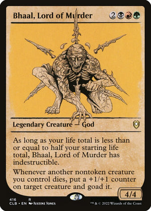 Commander Legends: Battle for Baldur's Gate 416 Bhaal, Lord of Murder