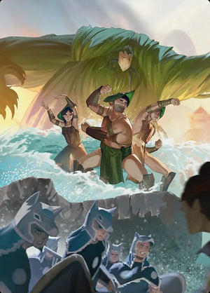 Avatar: the Last Airbender Eternal Art Series 004 Swampbenders // Swampbenders