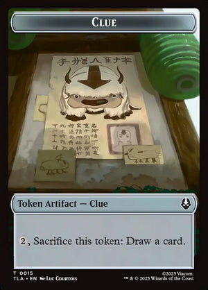 Avatar: The Last Airbender Tokens 015 Clue