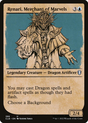 Commander Legends: Battle for Baldur's Gate 386 Renari, Merchant of Marvels