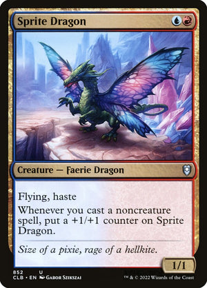 Commander Legends: Battle for Baldur's Gate 852 Sprite Dragon