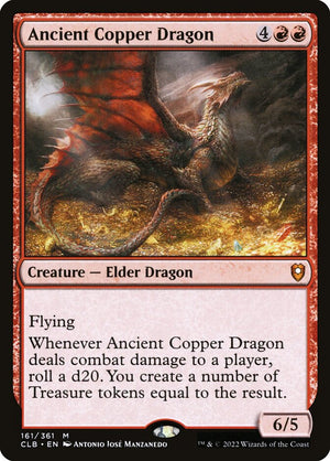 Commander Legends: Battle for Baldur's Gate 161 Ancient Copper Dragon