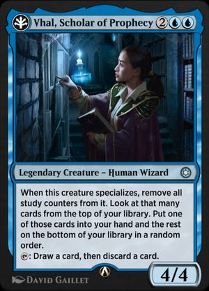 Alchemy Horizons: Baldur's Gate 008U Vhal, Scholar of Prophecy