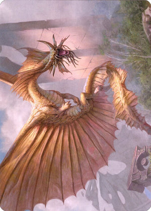 Battle for Baldur's Gate Art Series 028 Ancient Gold Dragon // Ancient Gold Dragon